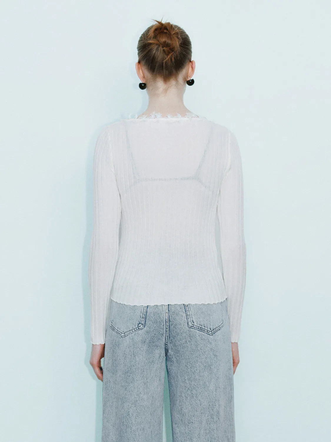 Glamor Skinny Knitted Cardigans sold by Urban Revivo product image thumbnail 2