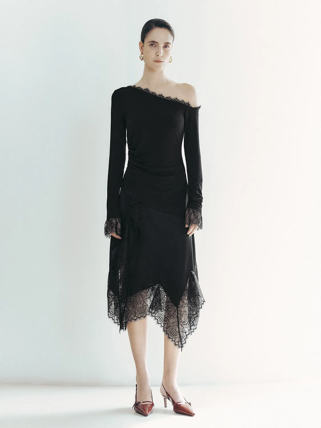 One Shoulder Skinny T-Shirts sold by Urban Revivo product image thumbnail 4