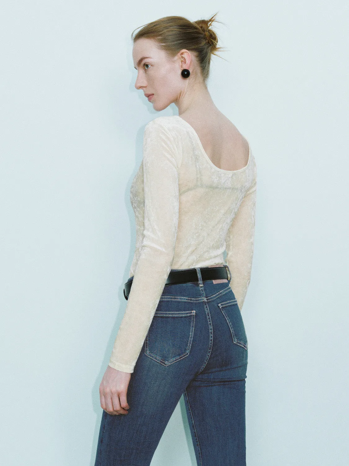 Skinny Long Sleeve T-Shirts sold by Urban Revivo product image thumbnail 3