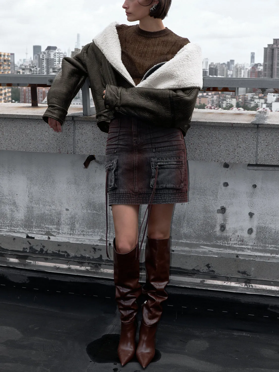 Vegan Leather Jackets sold by Urban Revivo product image thumbnail 4