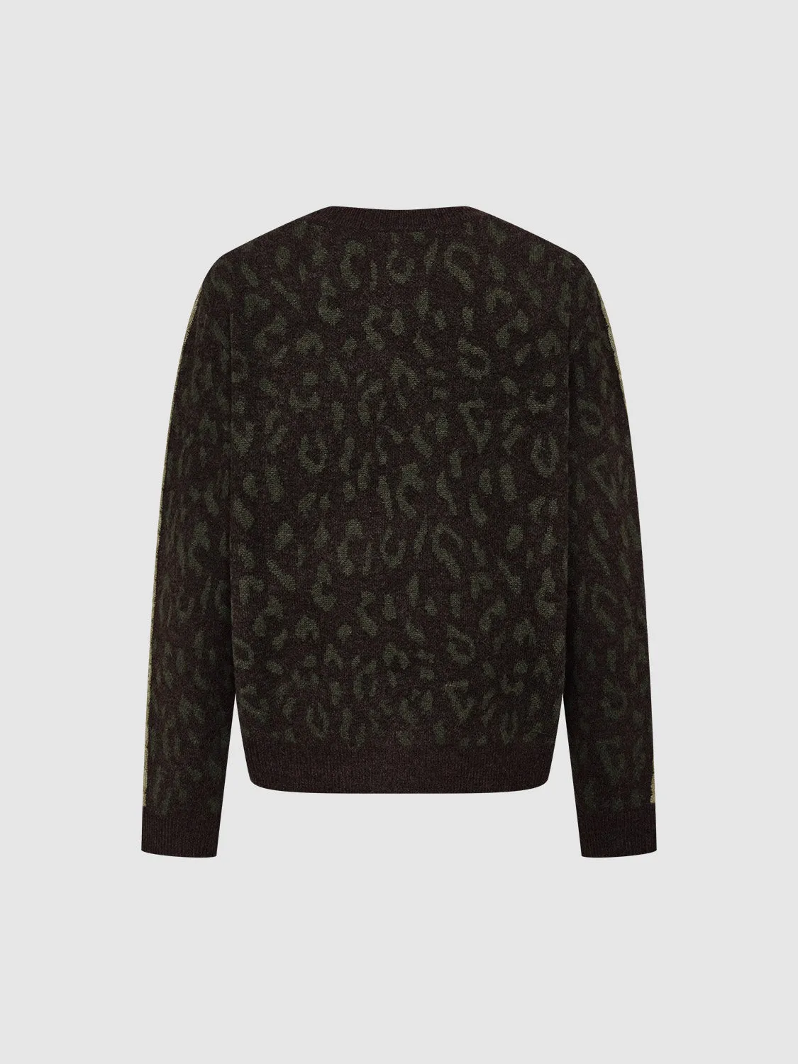 Animal Printed Knitted T-Shirts sold by Urban Revivo product image thumbnail 2