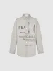 Drop Shoulder Sleeve Denim Shirts sold by Urban Revivo