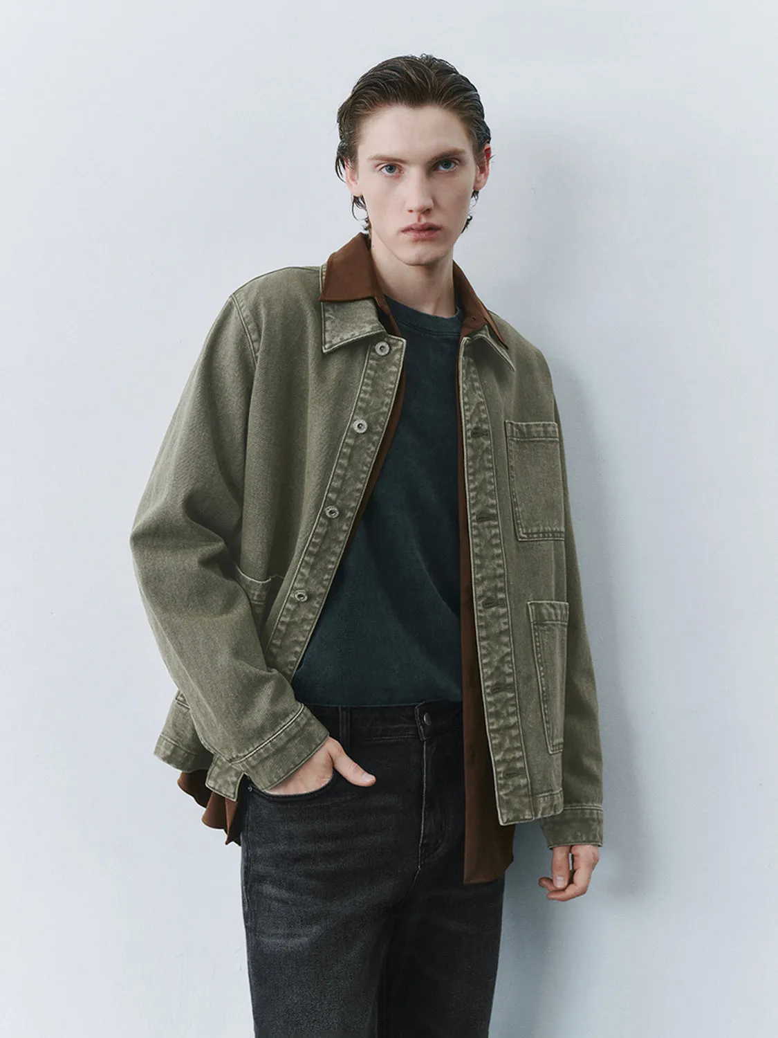 Multi Pocket Denim Jackets sold by Urban Revivo