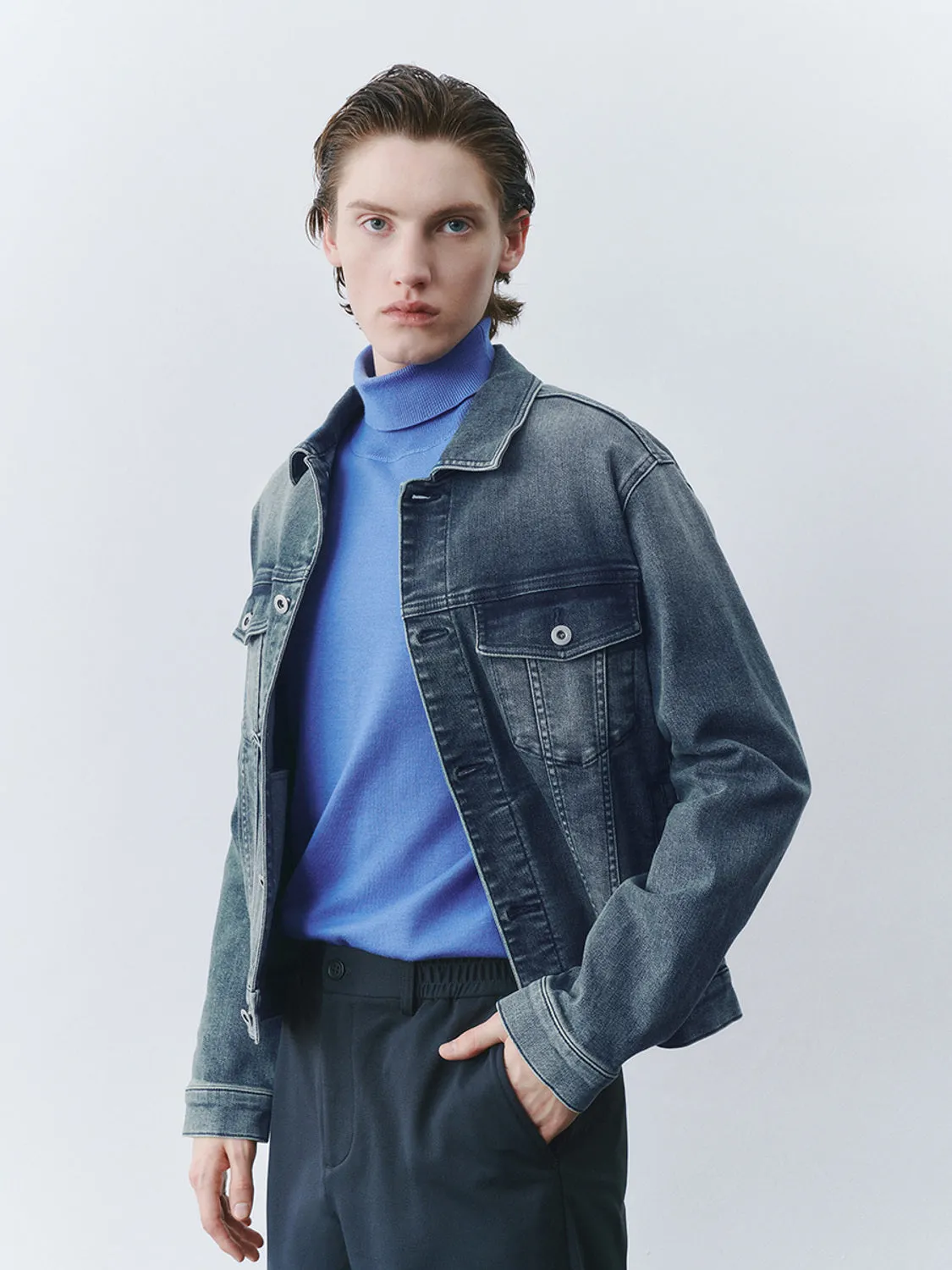 Button Up Denim Jackets sold by Urban Revivo