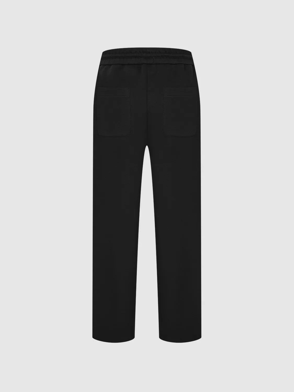 Drawstring Loose Straight Pants sold by Urban Revivo product image thumbnail 2