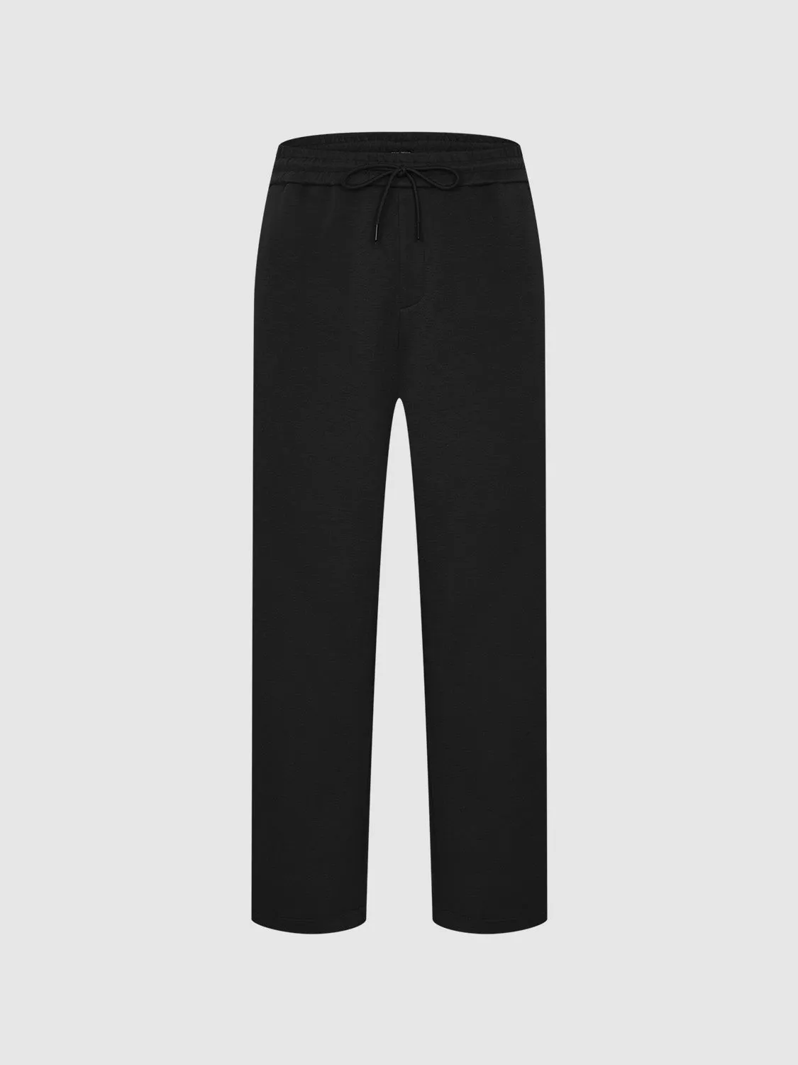 Drawstring Loose Straight Pants sold by Urban Revivo