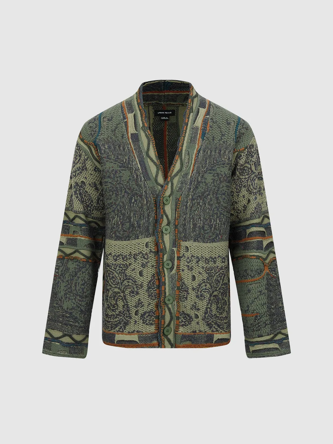 Loose Thick Knitted Cardigans sold by Urban Revivo product image thumbnail 3