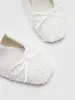 Bow Decor Low-Cut Uppers Pumps sold by Urban Revivo