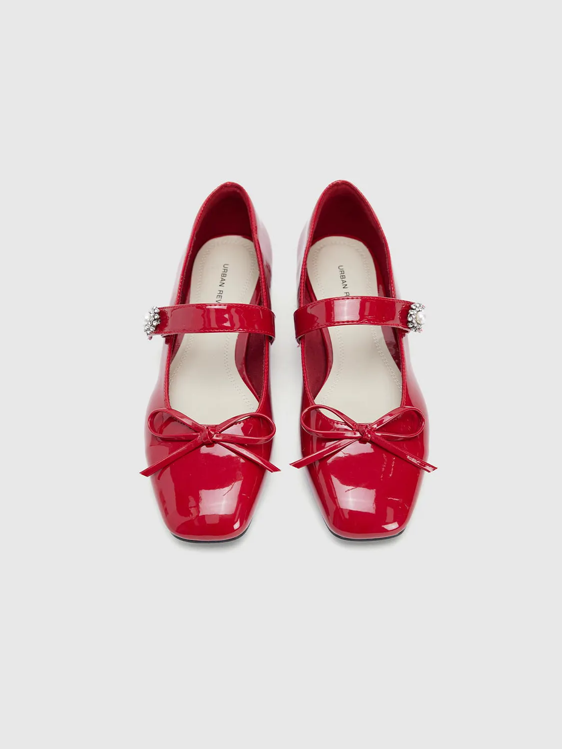 Bow Decor Low-Cut Uppers Pumps sold by Urban Revivo product image thumbnail 4