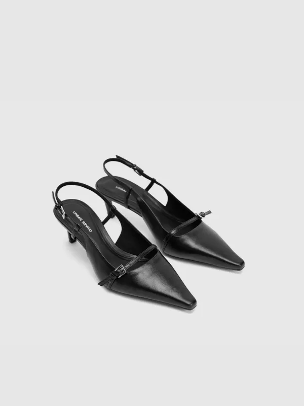 High Heeled Slingbacks Shoes sold by Urban Revivo