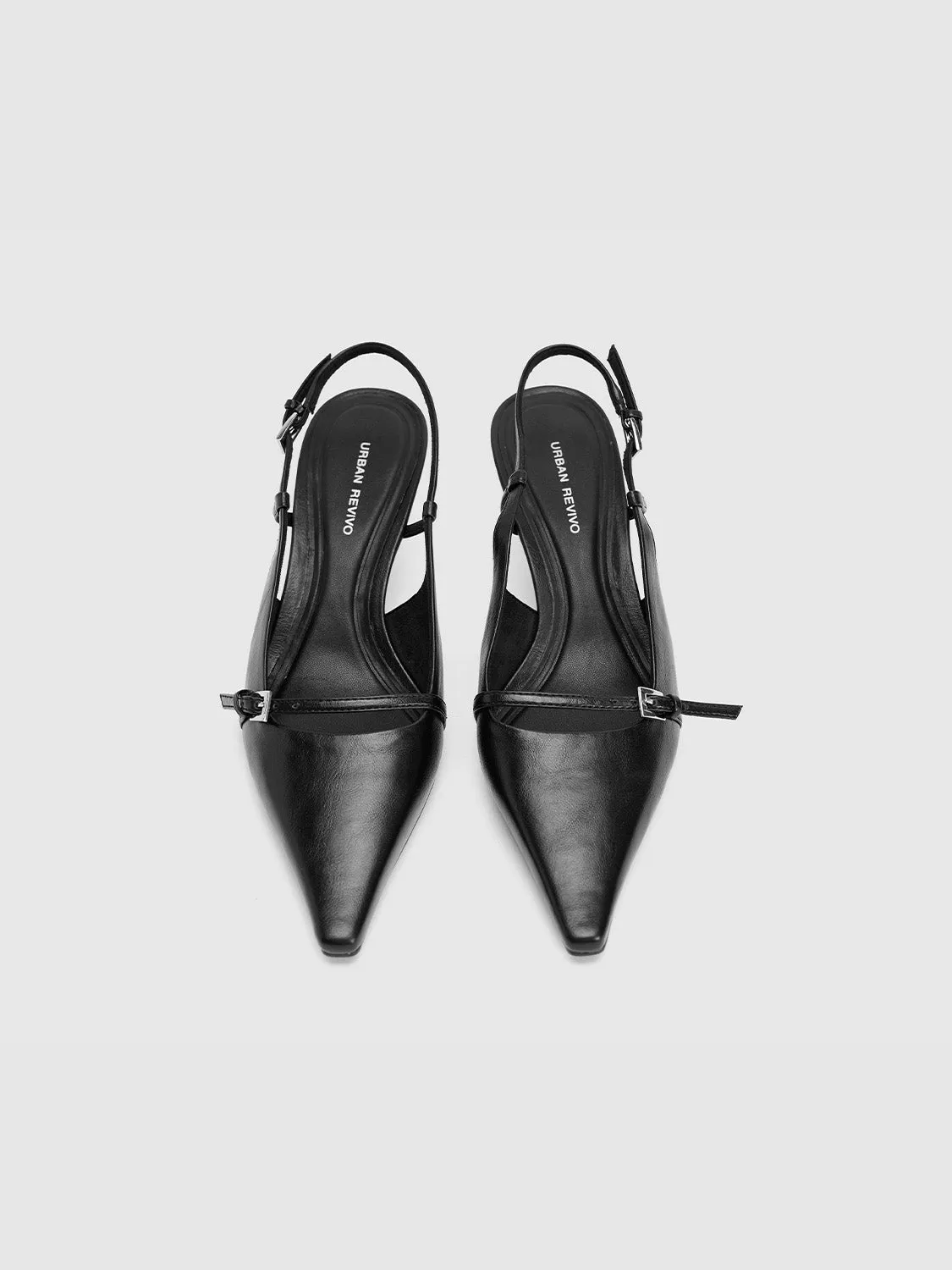 High Heeled Slingbacks Shoes sold by Urban Revivo product image thumbnail 5