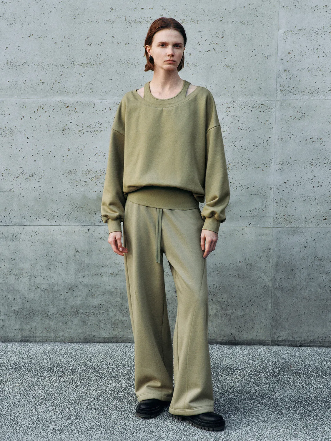 2 In 1 Oversized Sweatshirts sold by Urban Revivo product image thumbnail 4