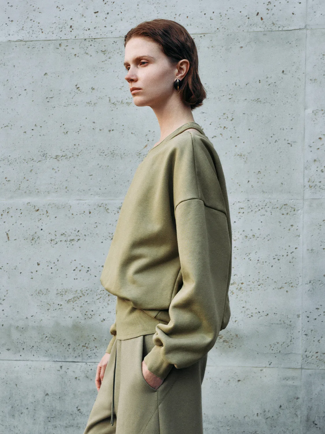 2 In 1 Oversized Sweatshirts sold by Urban Revivo product image thumbnail 2