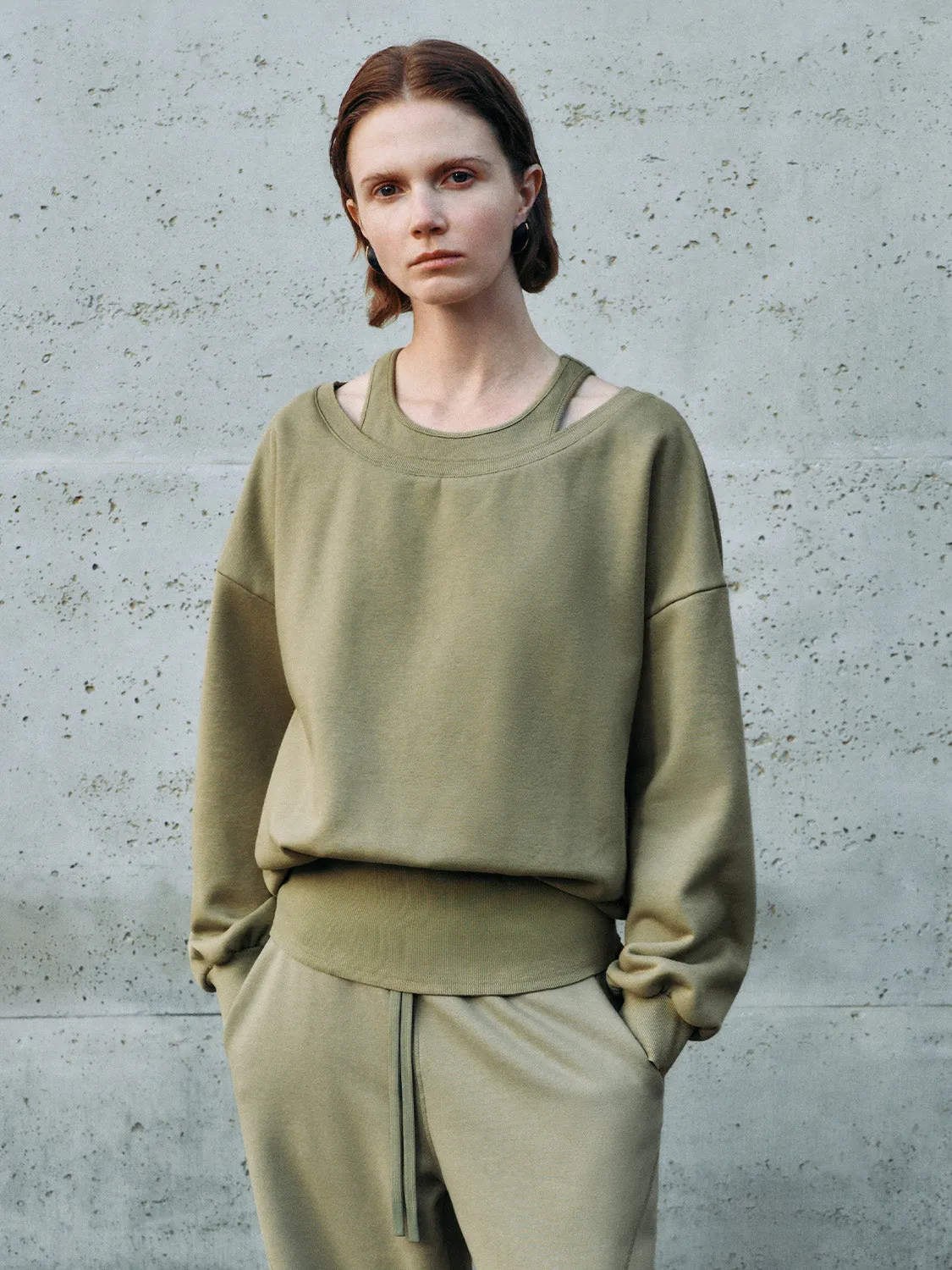 2 In 1 Oversized Sweatshirts sold by Urban Revivo