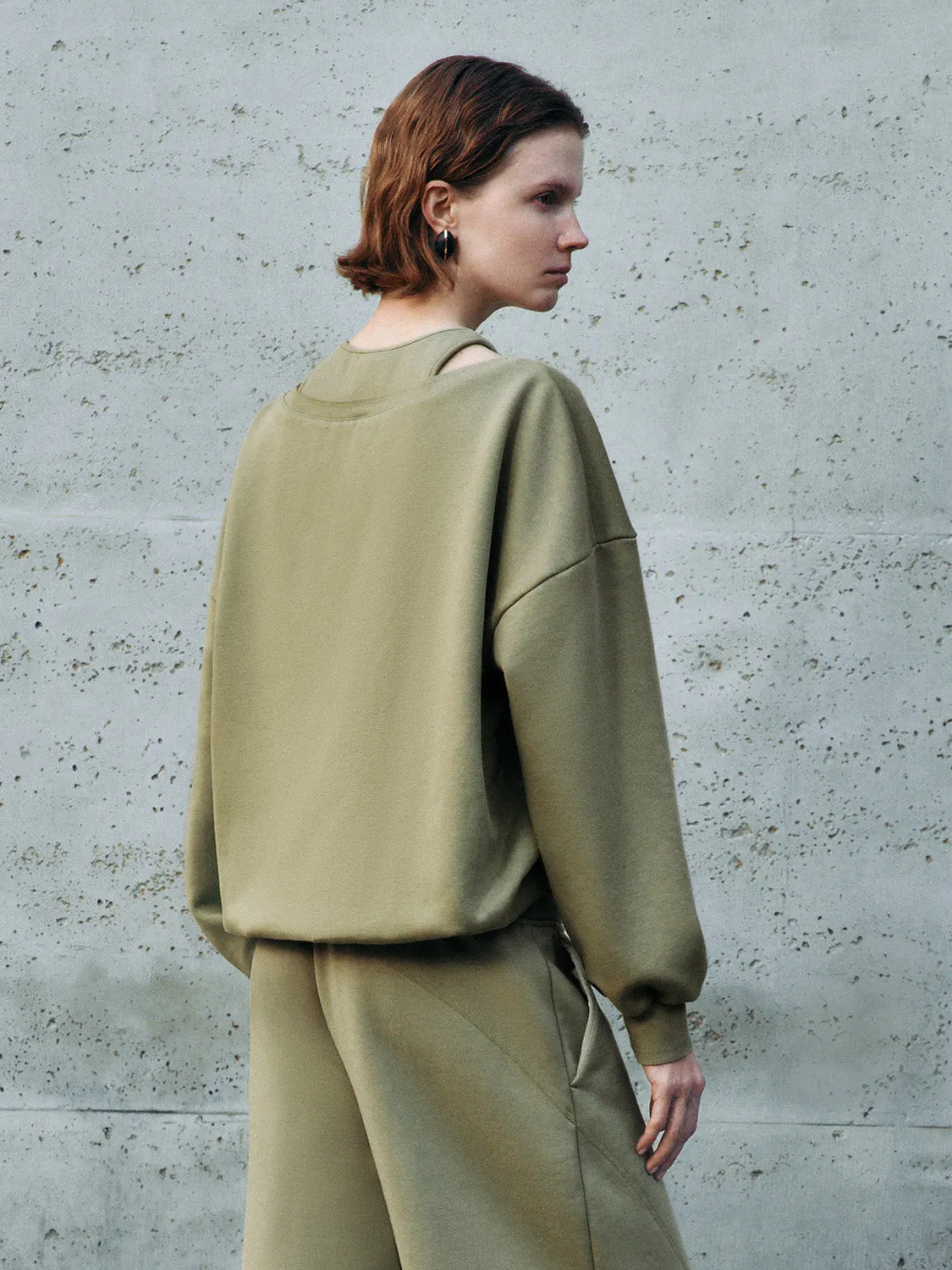 2 In 1 Oversized Sweatshirts sold by Urban Revivo product image thumbnail 3