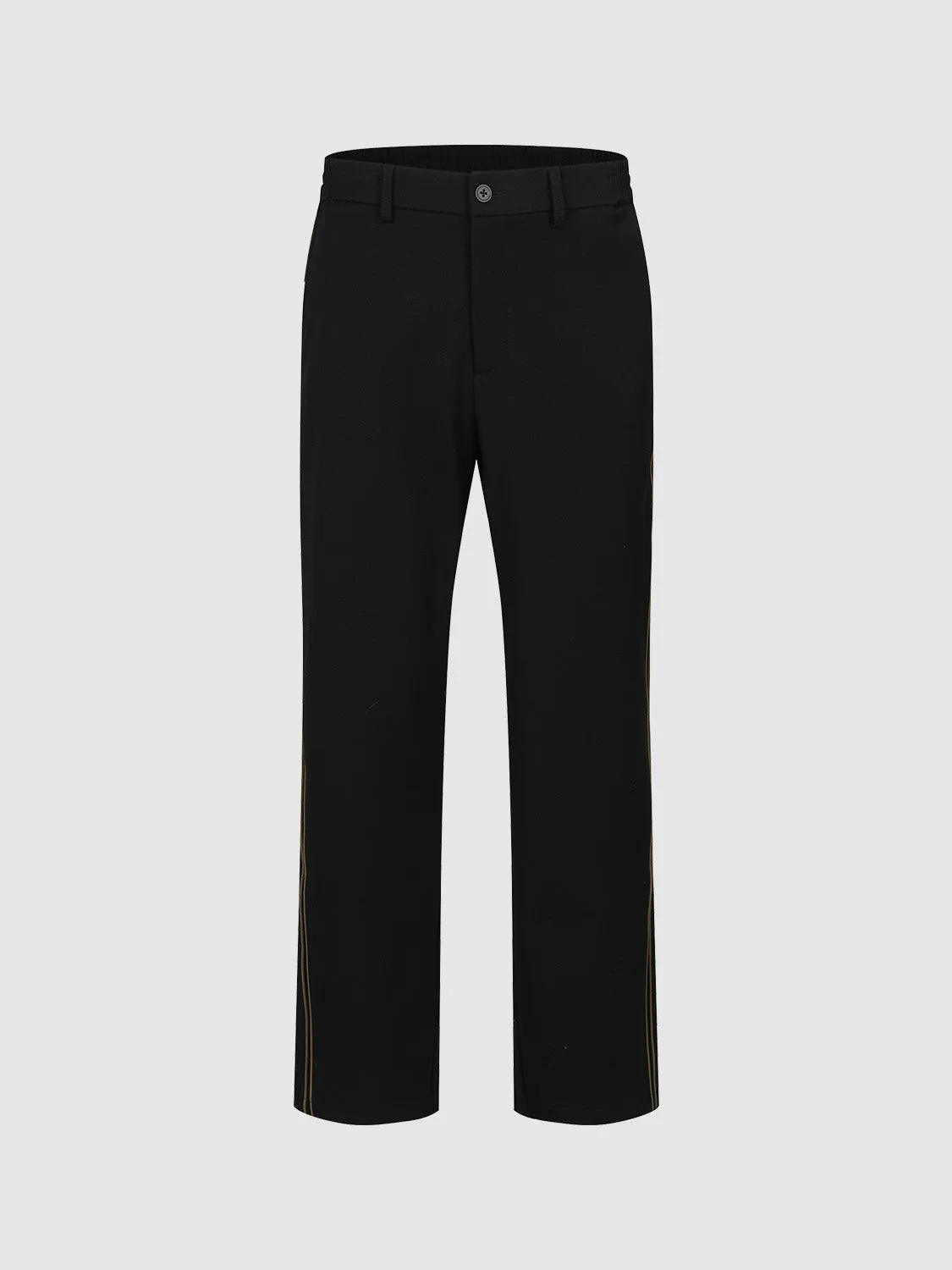 Loose Striped Straight Pants sold by Urban Revivo