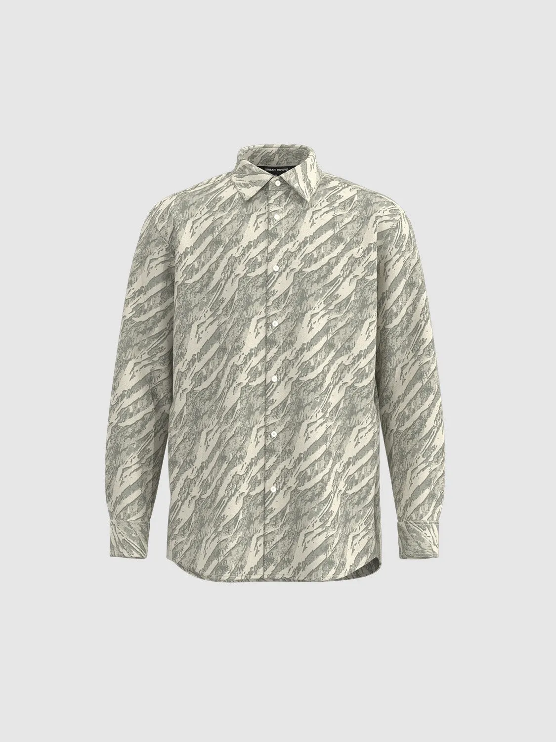 Loose Shirt Collar Jackets sold by Urban Revivo product image thumbnail 3