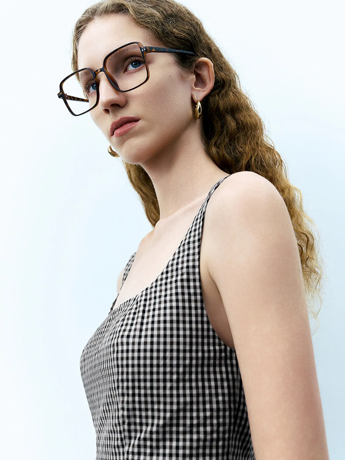 Plaid A-Line Dresses sold by Urban Revivo product image thumbnail 5