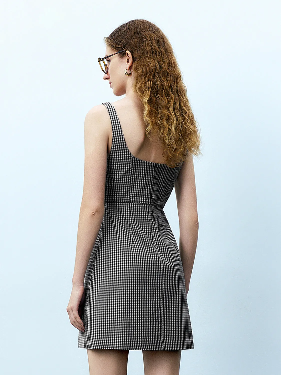Plaid A-Line Dresses sold by Urban Revivo product image thumbnail 2