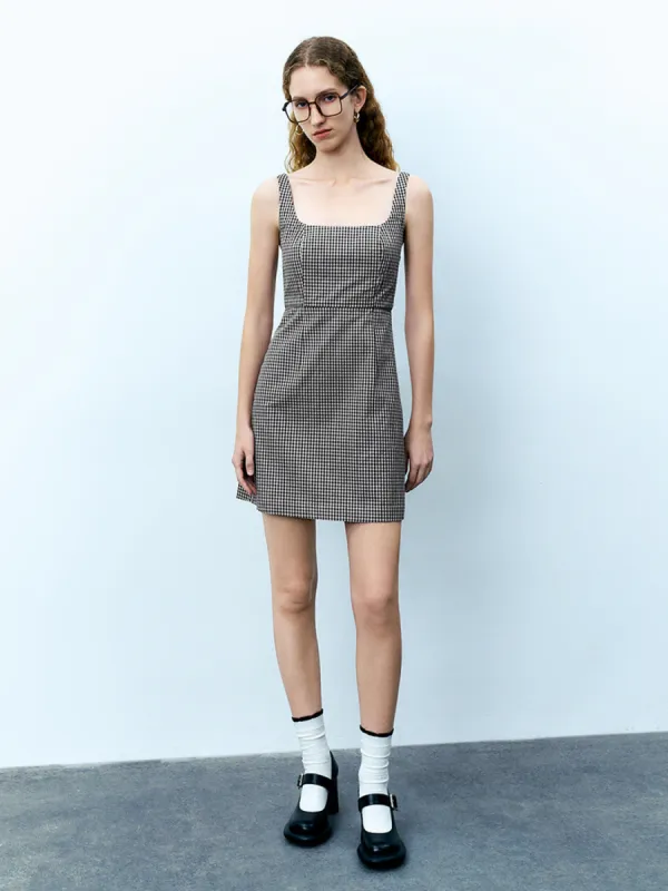 Plaid A-Line Dresses sold by Urban Revivo