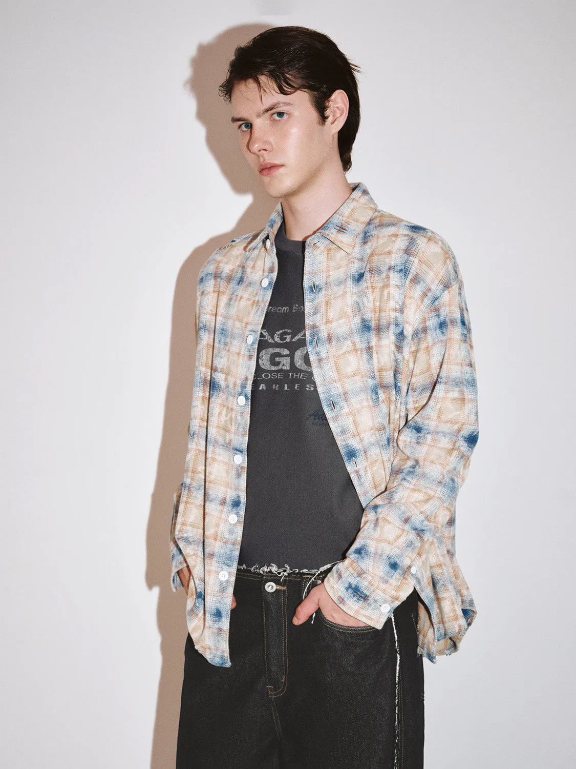 Oversized Button Up Shirts sold by Urban Revivo product image thumbnail 2