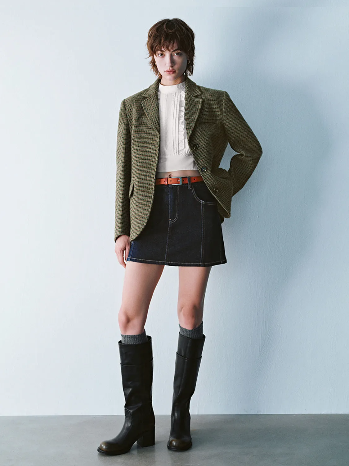 Notched Collar Blazers sold by Urban Revivo