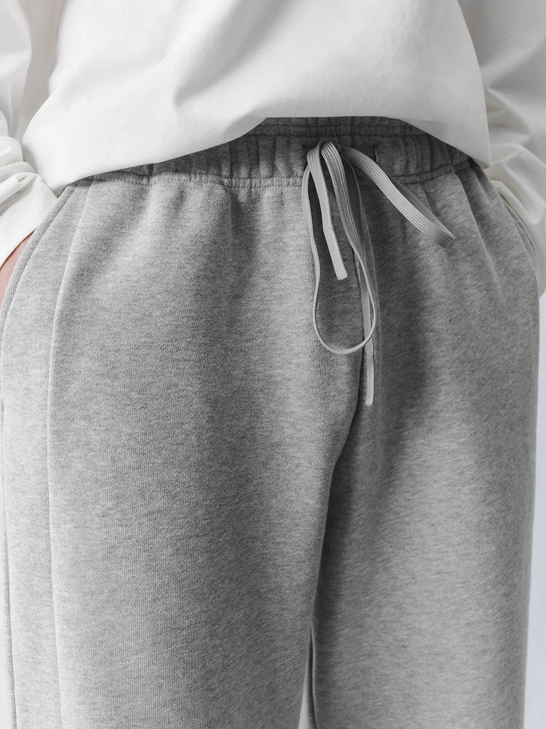 Drawstring Wide-Leg Pants sold by Urban Revivo product image thumbnail 4