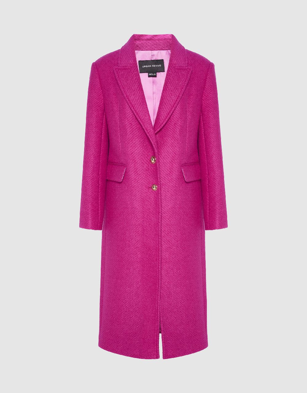 Longline Woolen Coat sold by Urban Revivo product image thumbnail 2