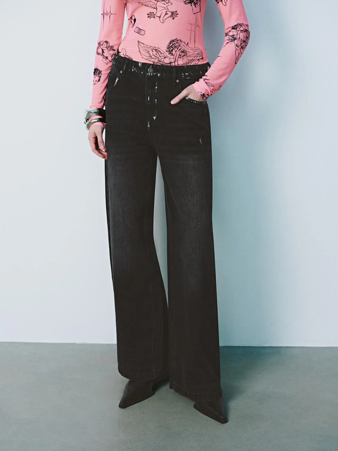 Regular Denim Jeans sold by Urban Revivo product image thumbnail 2