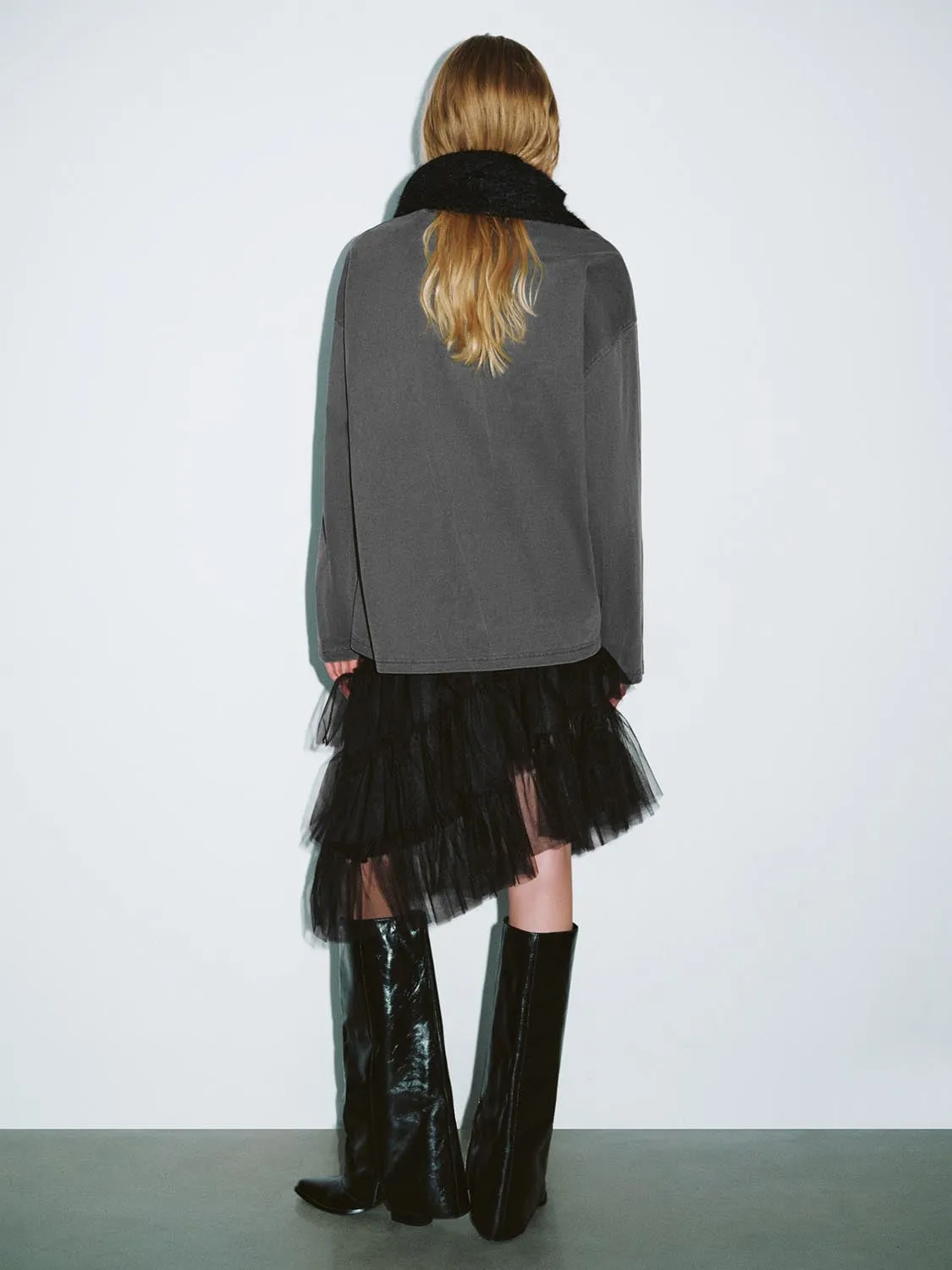 Printed Crew Neck Loose T-Shirts sold by Urban Revivo product image thumbnail 4