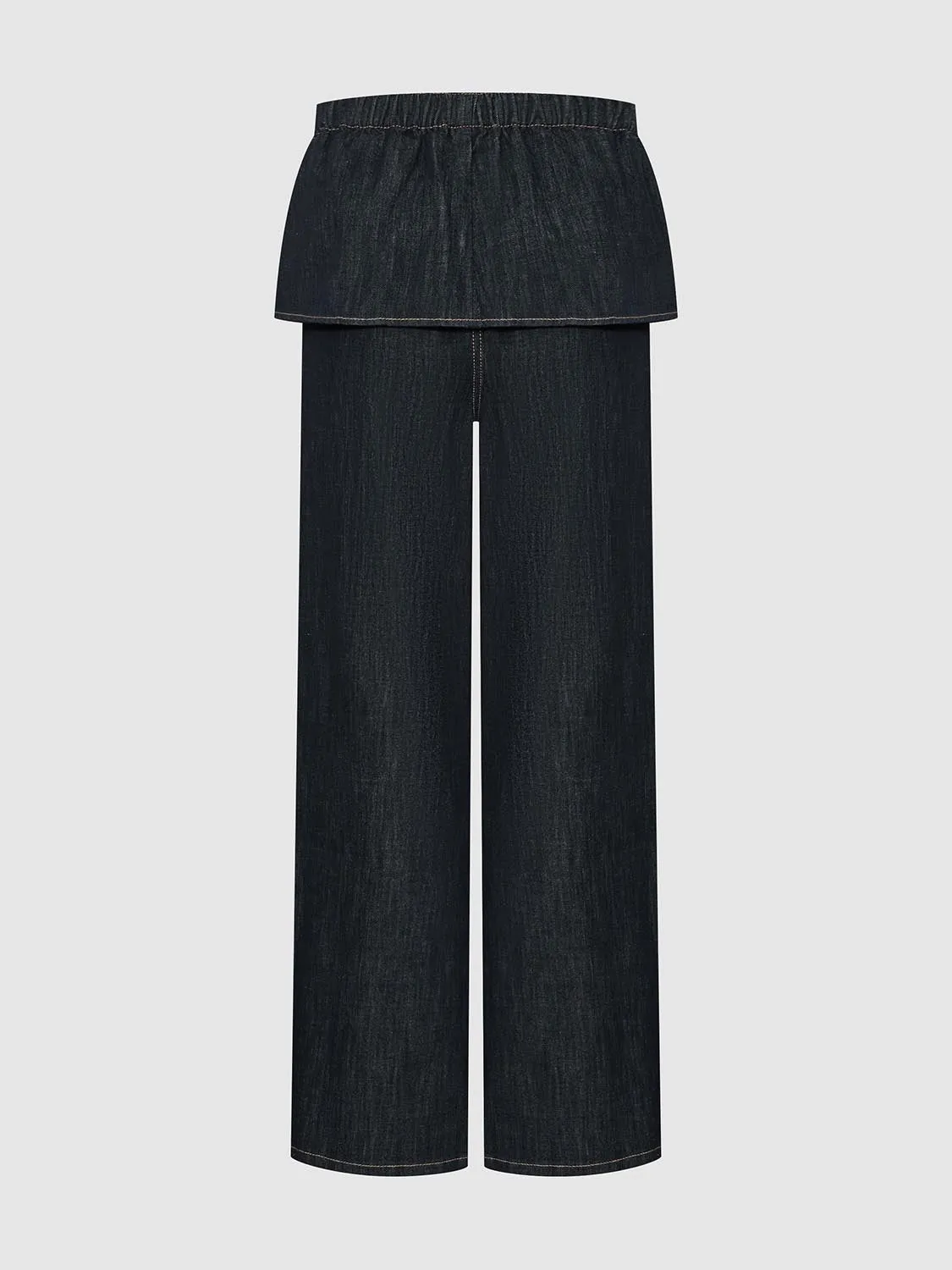 Elastic 2 In 1 Denim Jeans sold by Urban Revivo