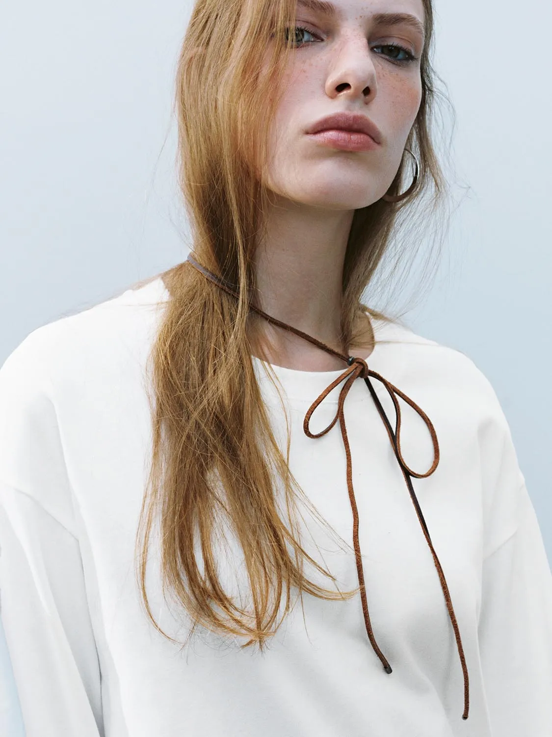 Lace Decor Loose T-Shirts sold by Urban Revivo product image thumbnail 5