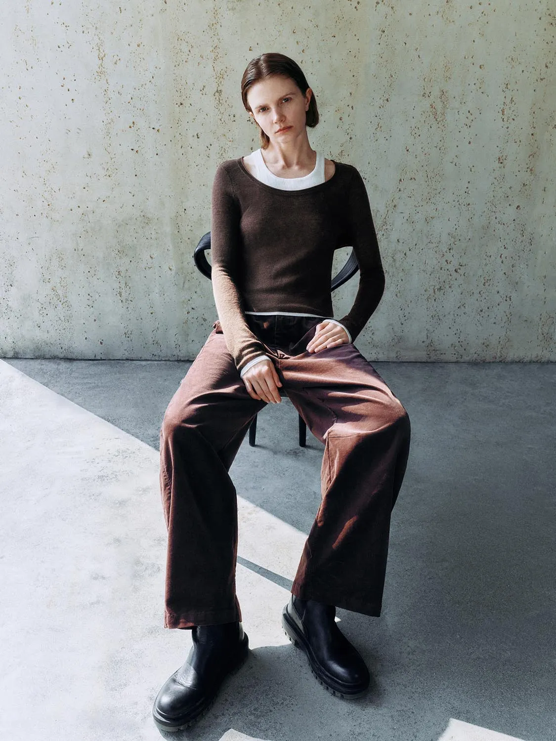 Skinny 2 In 1 Knitted T-Shirts sold by Urban Revivo product image thumbnail 4