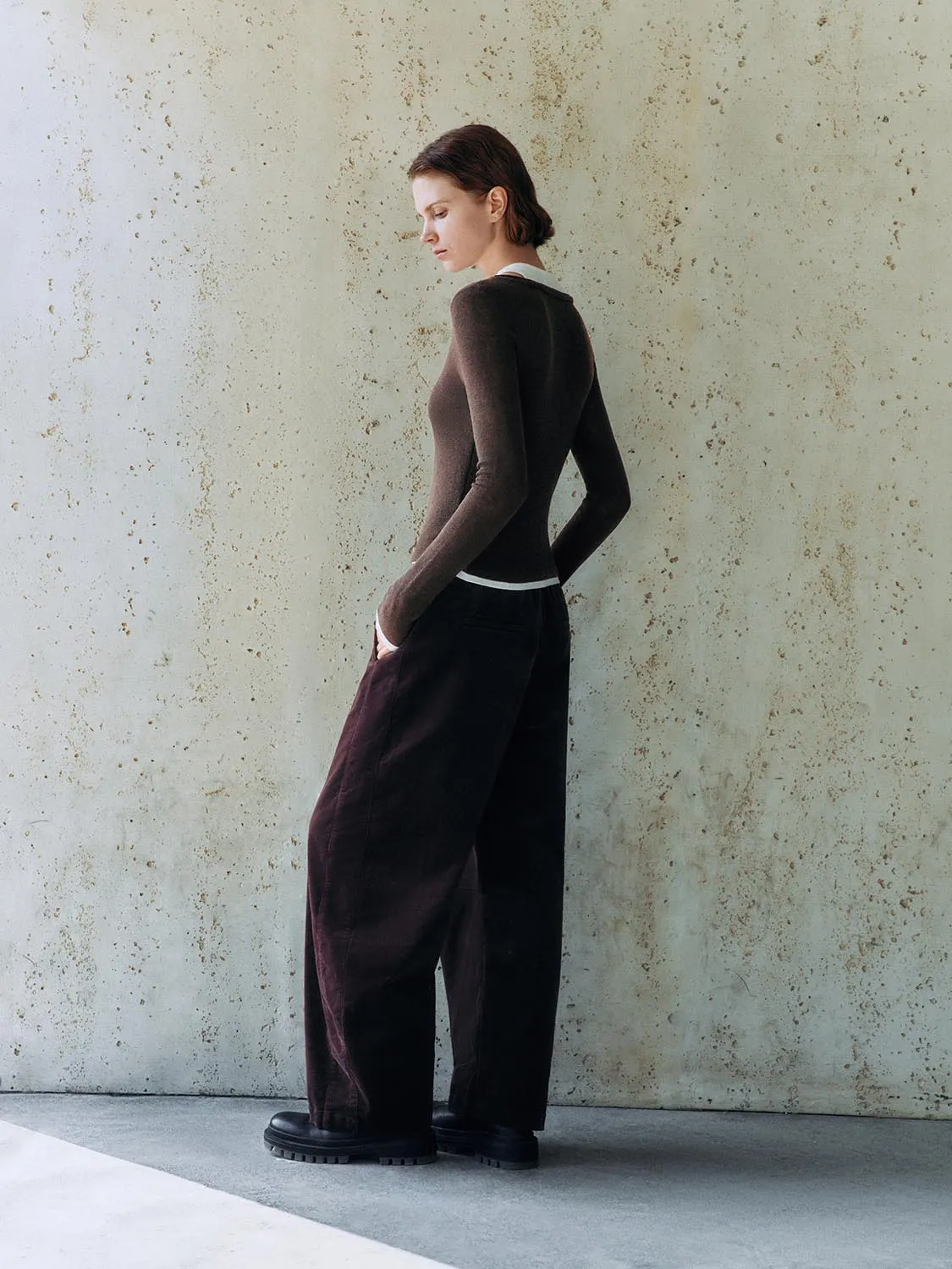 Skinny 2 In 1 Knitted T-Shirts sold by Urban Revivo product image thumbnail 3