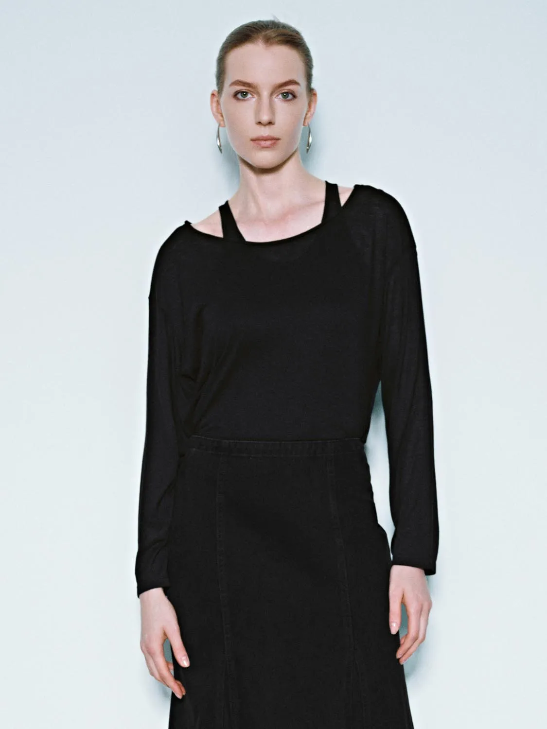 Long Sleeve Crew Neck T-Shirts sold by Urban Revivo