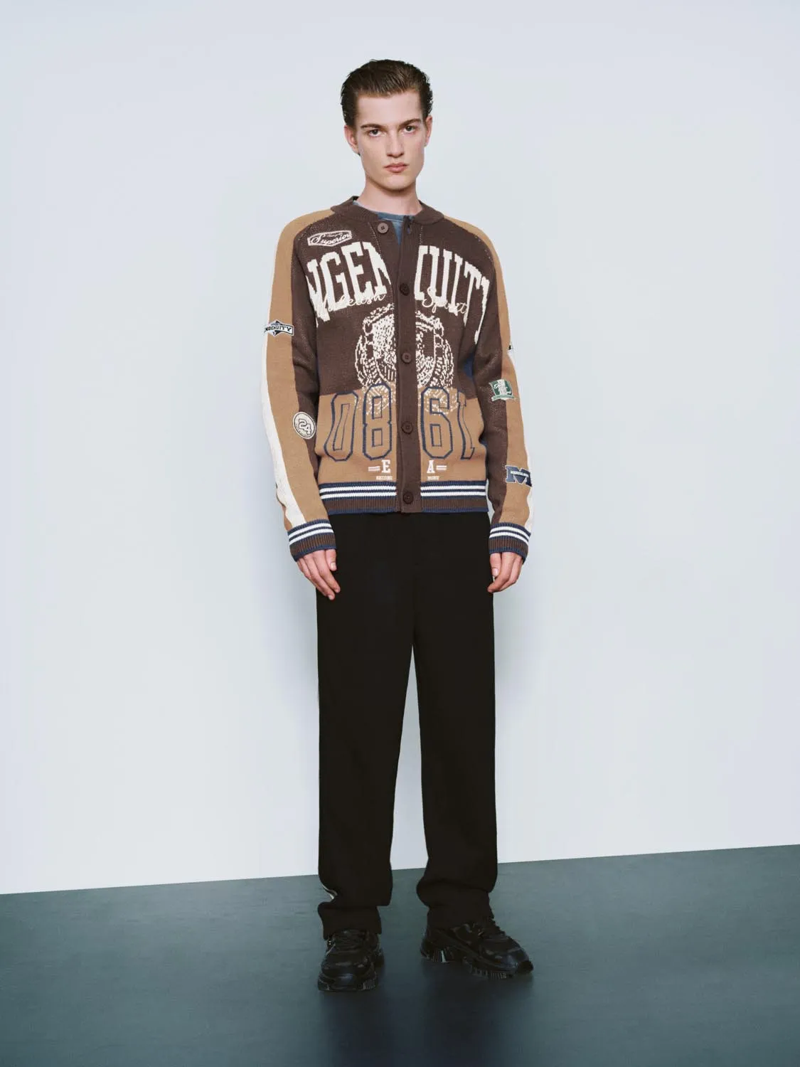 Button Up Knitted Cardigans sold by Urban Revivo product image thumbnail 4