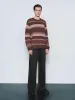 Crew Neck Striped Knitted T-Shirts sold by Urban Revivo