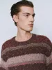 Crew Neck Striped Knitted T-Shirts sold by Urban Revivo