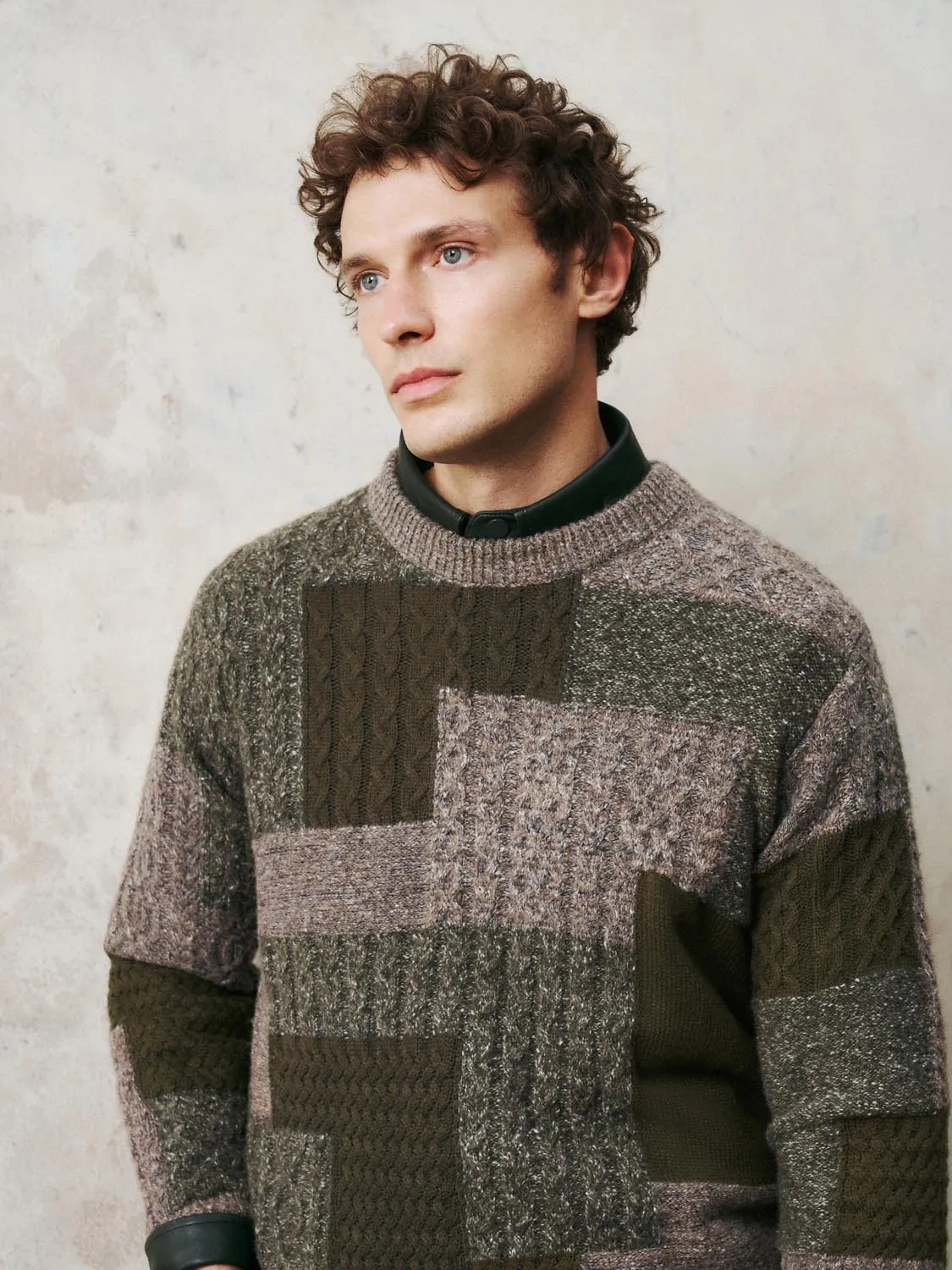 Colorblocks Pattern Knitted T-Shirts sold by Urban Revivo product image thumbnail 3