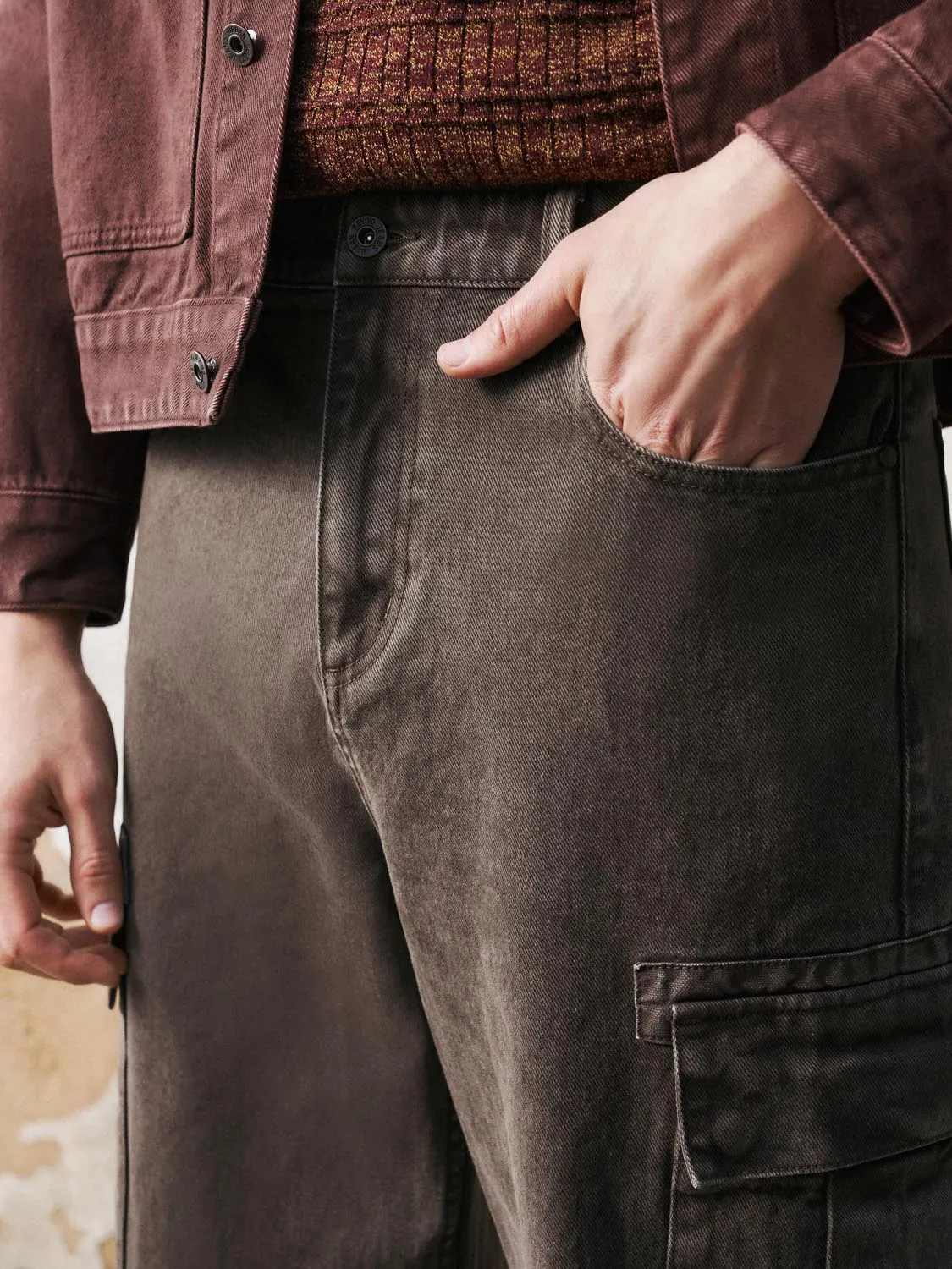 Flap Pocket Denim Jeans sold by Urban Revivo product image thumbnail 4