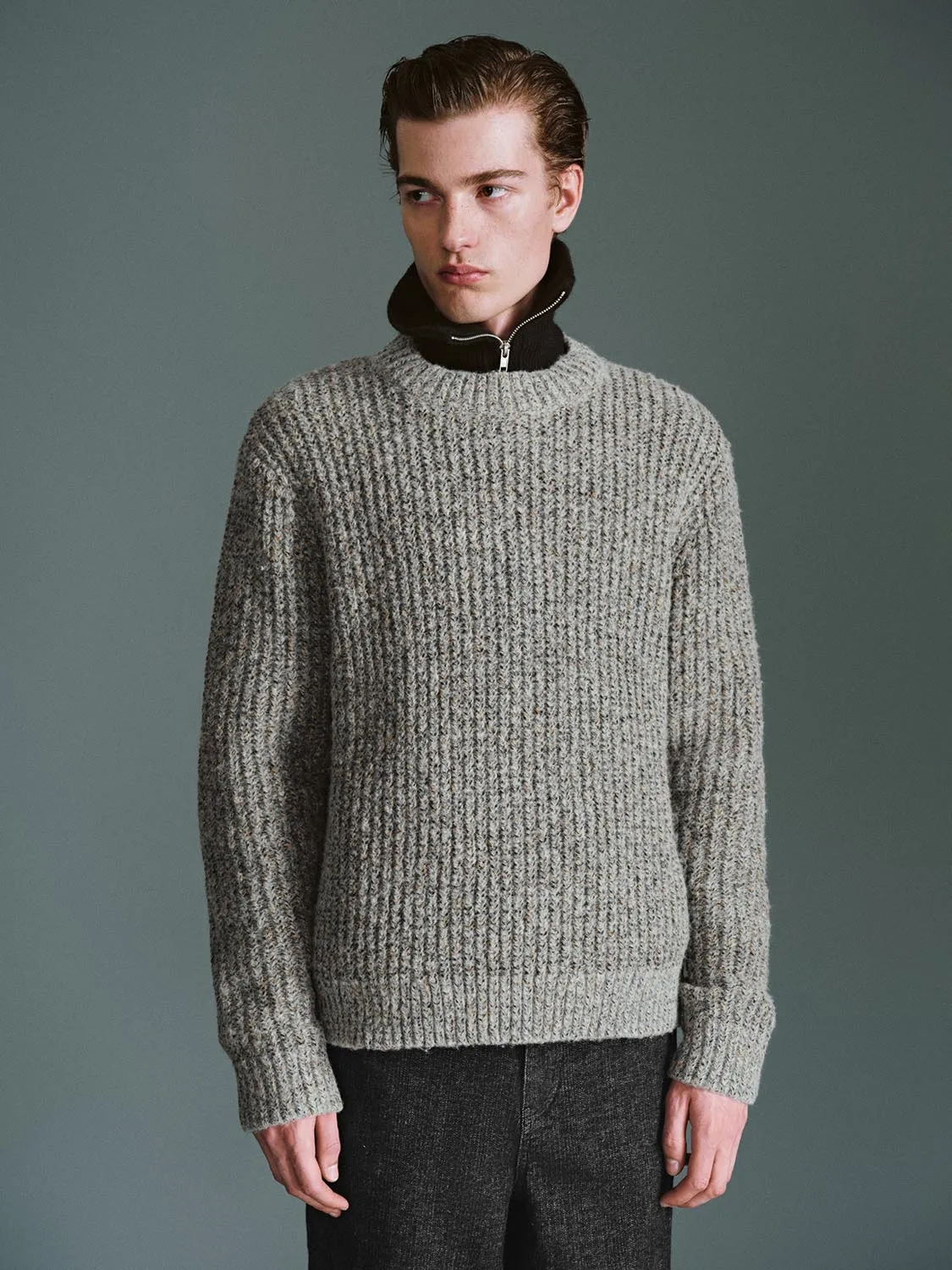 Crew Neck Knitted T-Shirts sold by Urban Revivo