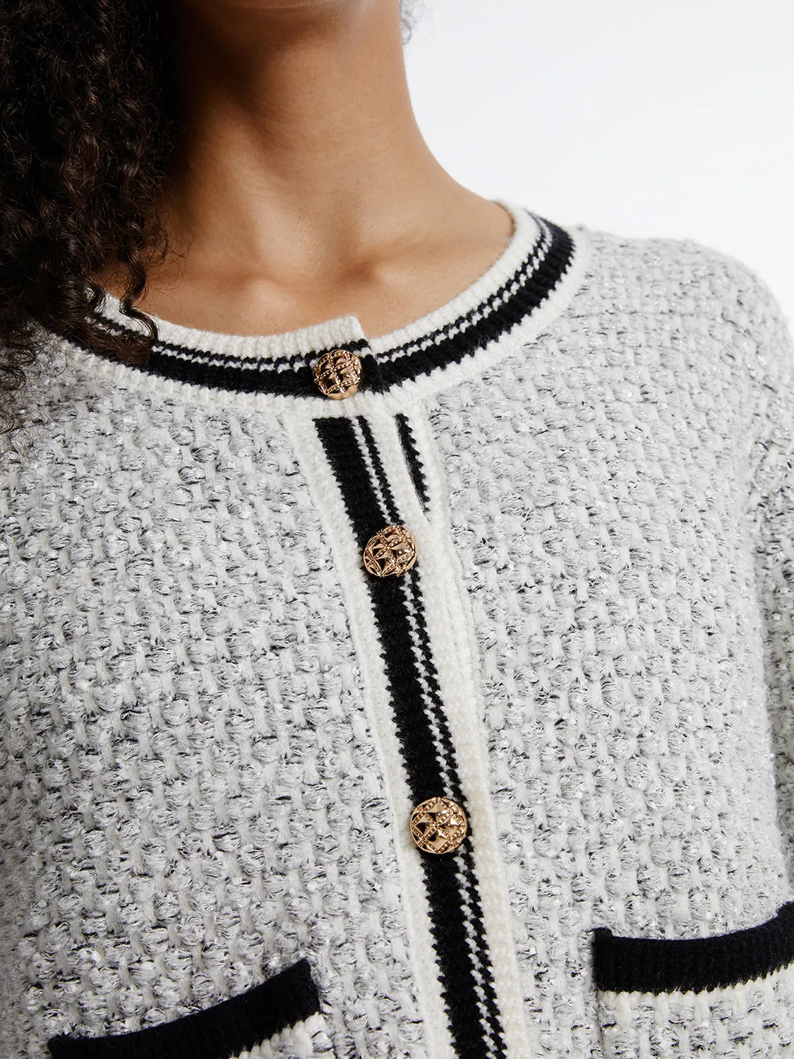 Button Up Knitted Cardigans sold by Urban Revivo product image thumbnail 3