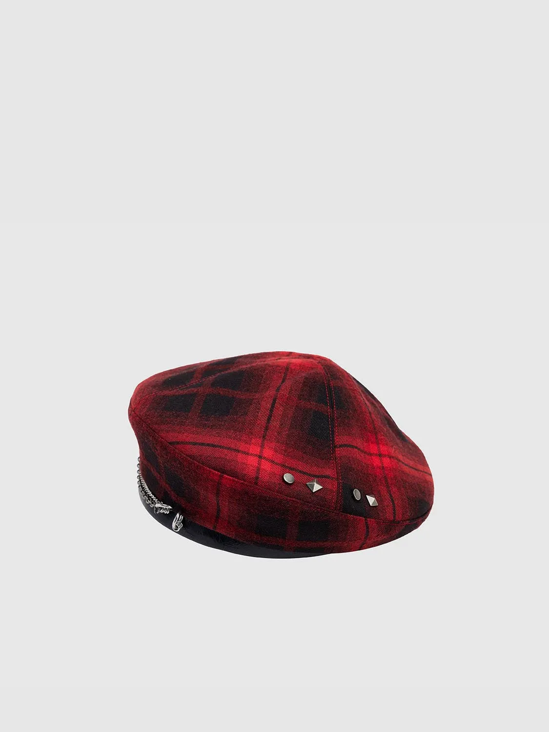 Red Plaid Berets sold by Urban Revivo product image thumbnail 2
