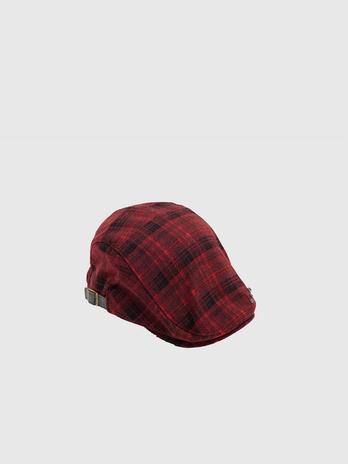 Red Plaid Berets sold by Urban Revivo product image thumbnail 3