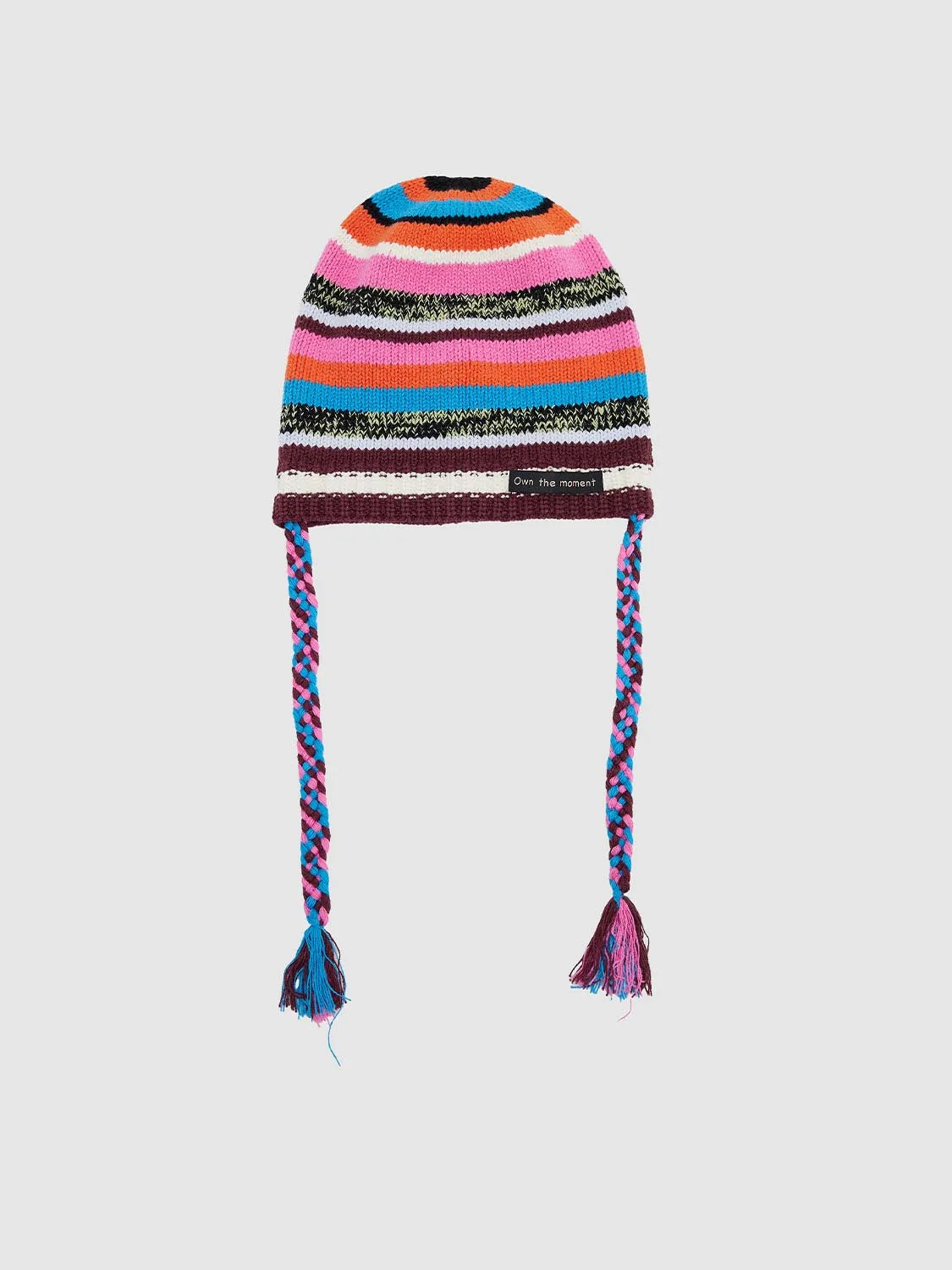 Colorblocks Striped Beanie sold by Urban Revivo