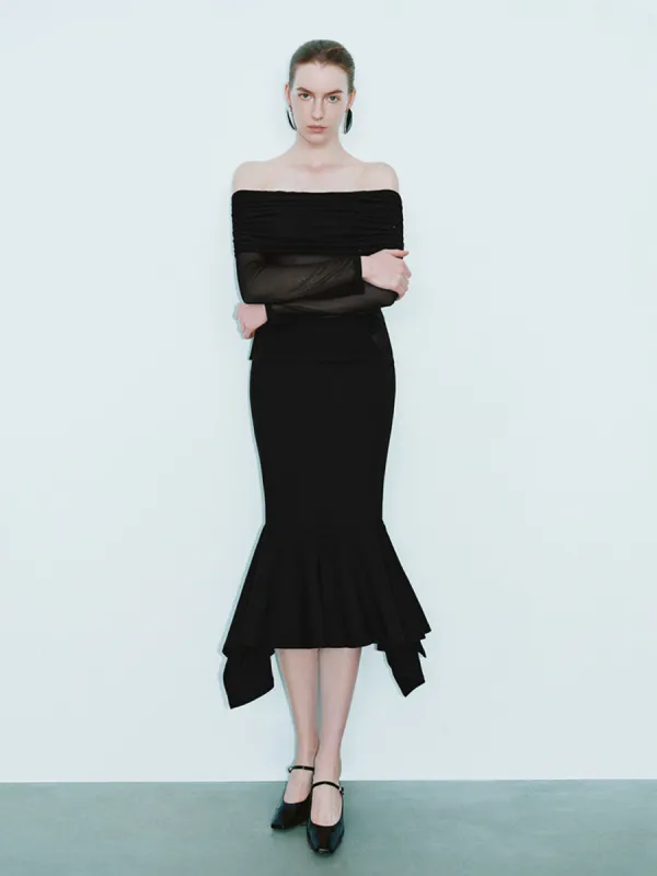 Cold Shoulder Skinny T-Shirts sold by Urban Revivo