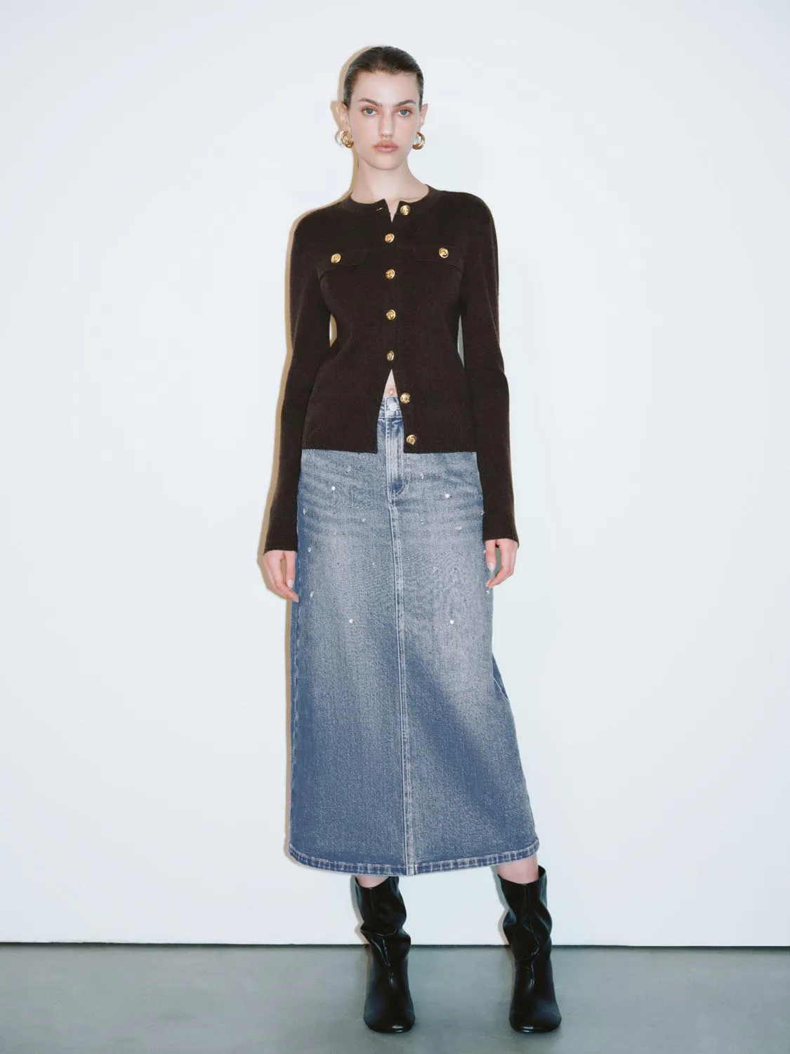 Skinny Knitted Cardigans sold by Urban Revivo product image thumbnail 4