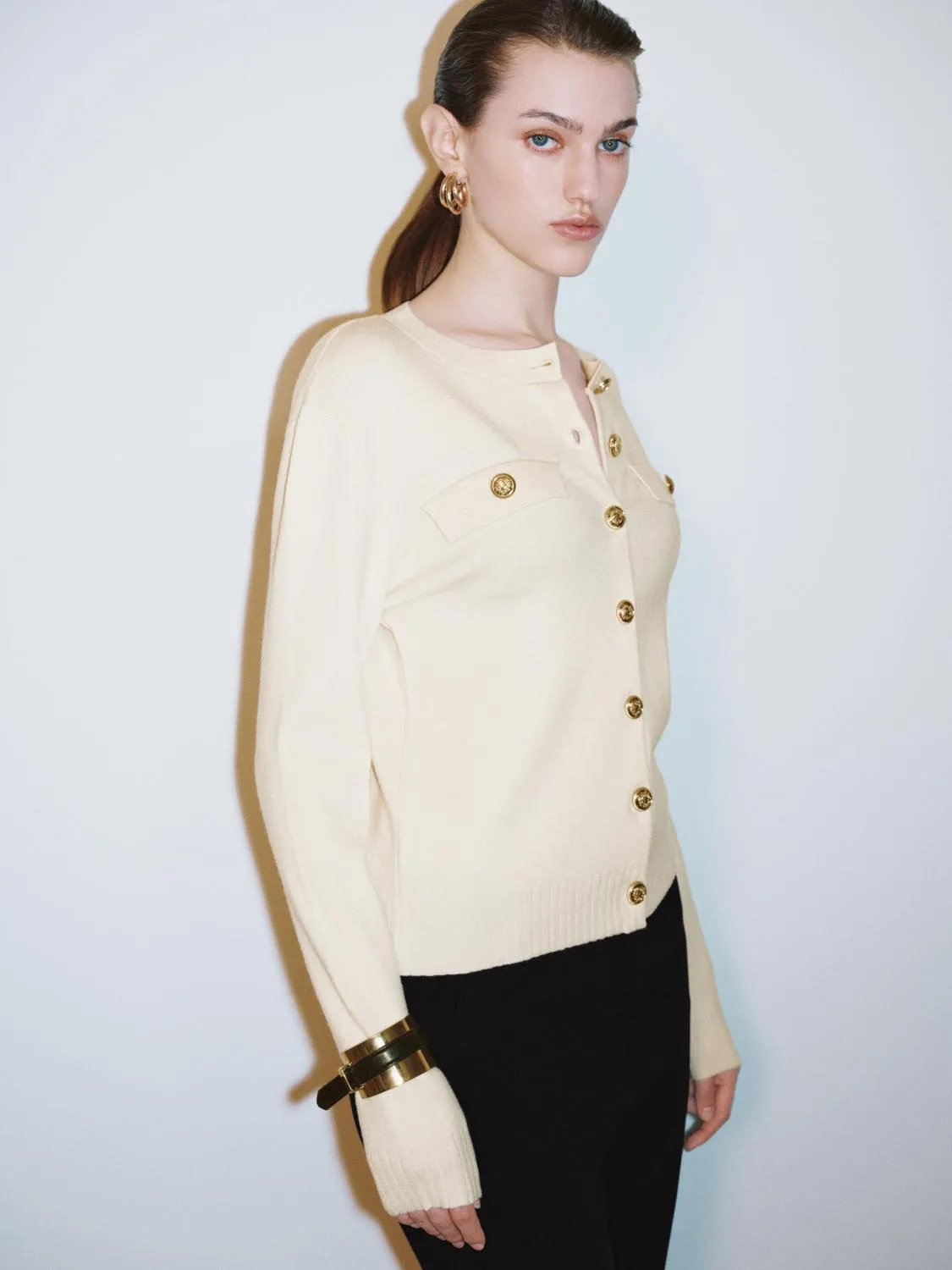 Skinny Knitted Cardigans sold by Urban Revivo product image thumbnail 2