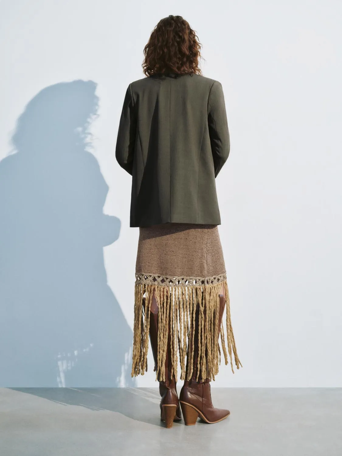 Notched Collar Blazers sold by Urban Revivo product image thumbnail 5