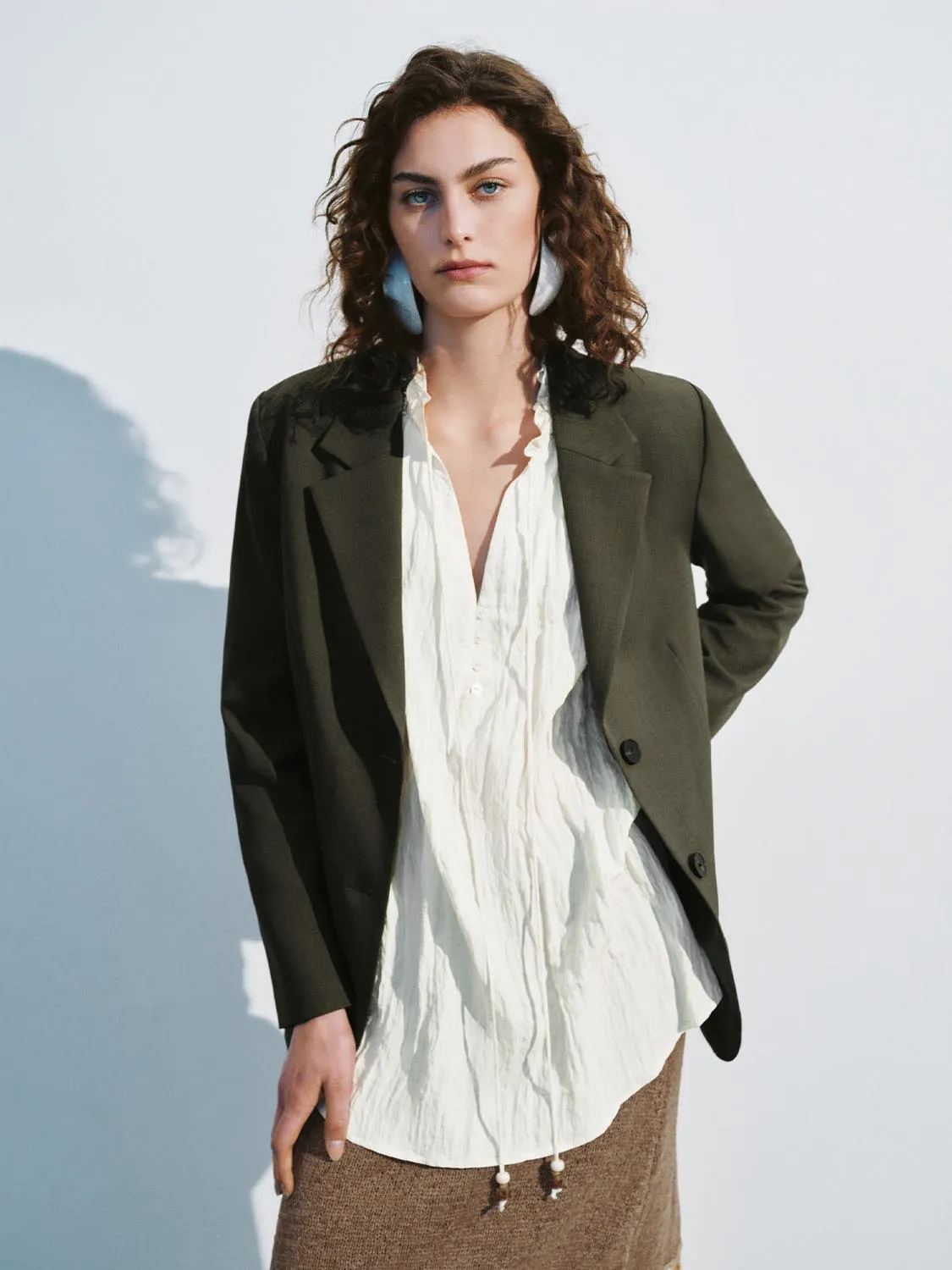 Notched Collar Blazers sold by Urban Revivo